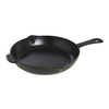 STAUB Patelnia żeliwna z metalowym uchwytem 26 cm, czarny