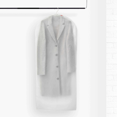 RAYEN Przezroczysty pokrowiec na odzież 60 x 135 cm