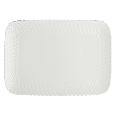 LA PORCELLANA BIANCA MOMENTI Taca do serwowania 31 x 22 cm