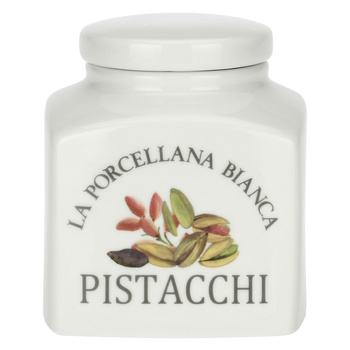 LA PORCELLANA BIANCA CONSERVA Pojemnik na pistacje 500 ml