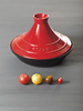 STAUB Naczynie do tajine 28 cm, czerwono-czarny