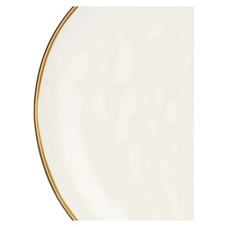 ROSE&TULIPANI CONCERTO AVORIO Zestaw 4 talerzy obiadowych 27 cm