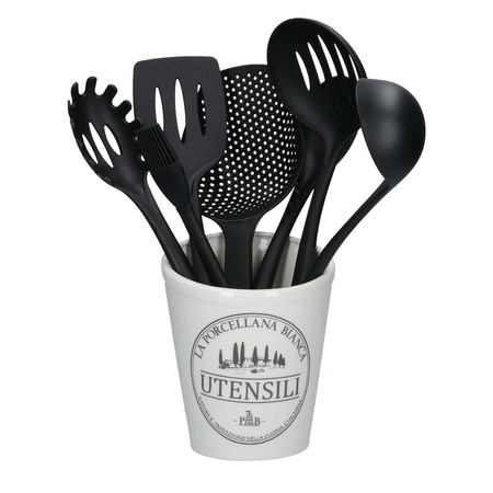 LA PORCELLANA BIANCA CONSERVA Pojemnik na przybory kuchenne 18 cm