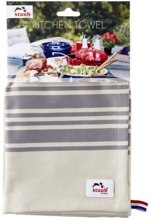 STAUB Ręcznik kuchenny 50 x 70 cm, szary