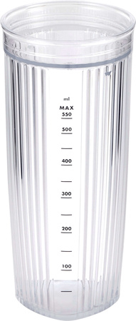 ZWILLING ENFINIGY Bidon do blendera z pokrywką próżniową 550 ml biały