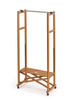 ARREDAMENTI ELIOS Stojak na ubrania - 37 x 78 cm, Brązowy