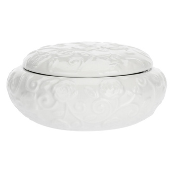 LA PORCELLANA BIANCA FLORENTINA Pojemnik z pokrywką 10 cm