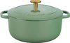 BALLARINI BELLAMONTE Garnek żeliwny okrągły 5.5 ltr, zielony