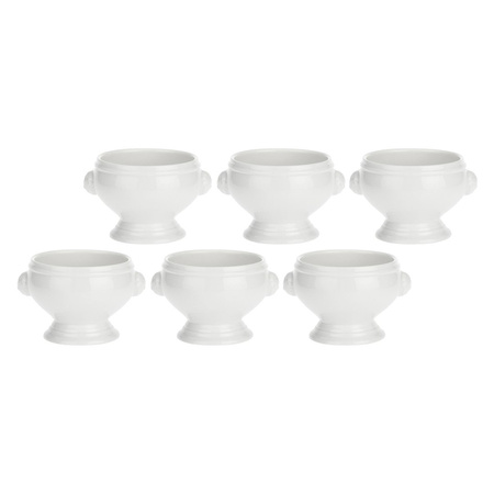 LA PORCELLANA BIANCA CHIMERA Zestaw 6 misek Lew 365 ml