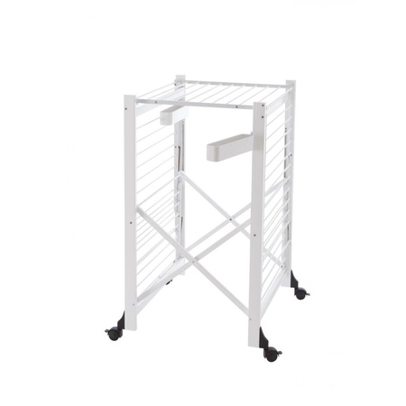 ARREDAMENTI GABBIANO Suszarka na pranie na kółkach - 175 x 67 cm, Biały