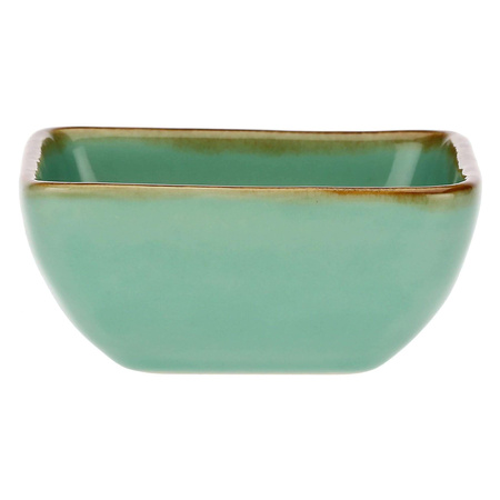 ROSE&TULIPANI CONCERTO VERDE ACQUA Zestaw 6 kwadratowych miseczek 8 cm