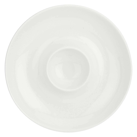 LA PORCELLANA BIANCA UOVA Zestaw 6 talerzyków do jajek 12 cm