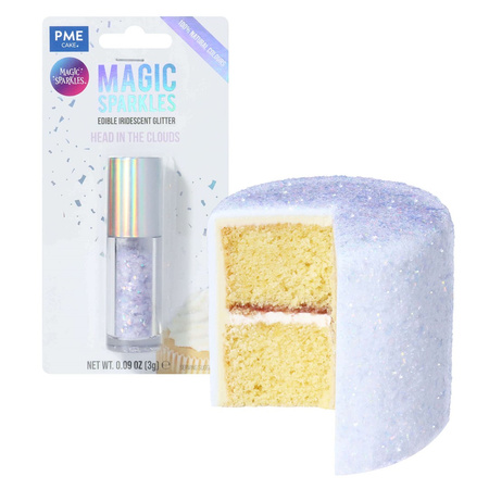 PME Jadalny opalizujący brokat głowa w chmurach 3 g