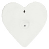 LA PORCELLANA BIANCA LEOPOLDINA Nawilżacz powietrza serce/kwiat 18 cm