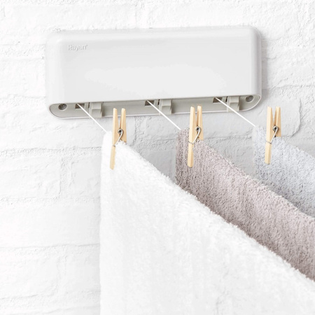 RAYEN 3-rzędowa automatyczna linka na pranie