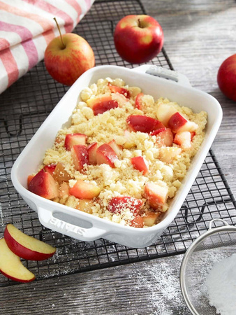 STAUB COOKING Prostokątny półmisek ceramiczny 400 ml, biały