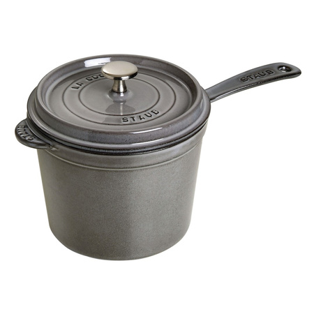 STAUB Sosjerka z pokrywką 2.8 ltr, szary