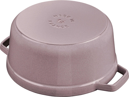 STAUB LA COCOTTE Garnek żeliwny okrągły 3.8 ltr, kwiat wiśni