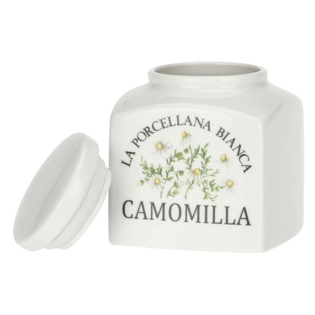 LA PORCELLANA BIANCA CONSERVA Pojemnik na rumianek 500 ml