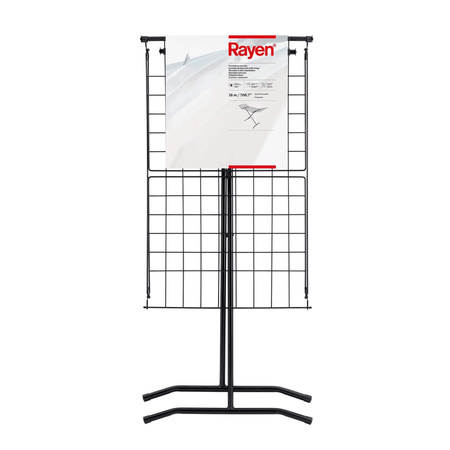 RAYEN Czarna suszarka na pranie