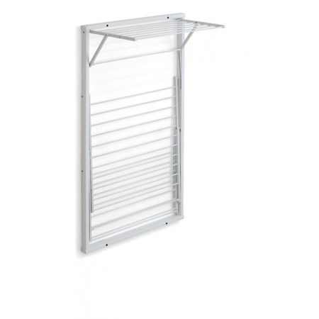 ARREDAMENTI KARIM Naścienna suszarka na pranie - 63 x68 cm, Biały