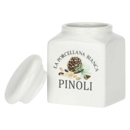 LA PORCELLANA BIANCA CONSERVA Zestaw 4 pojemników do przypraw 175 ml