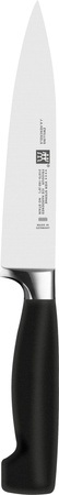 ZWILLING FOUR STAR Zestaw 4 noży w bloku czarny