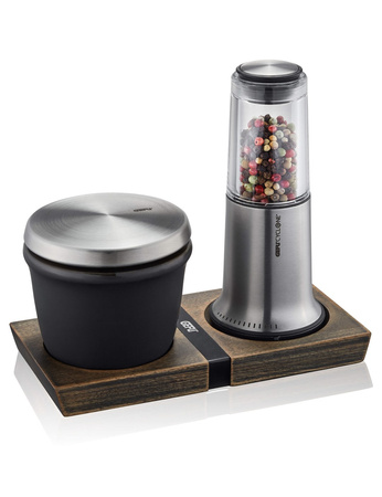 GEFU X-PLOSION® Pojemnik na przyprawy srebrny