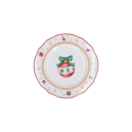 LA PORCELLANA BIANCA CHRISTMAS EDITION Zestaw 6 talerzy dla 2 osób