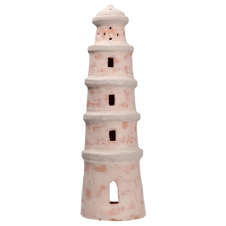 RITUALI DOMESTICI GALLURA Świecznik latarnia morska 13 x 43 cm