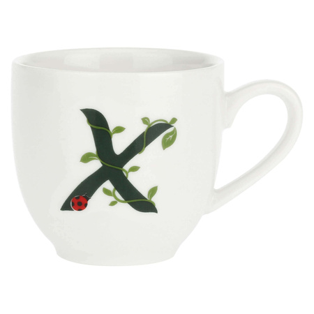 LA PORCELLANA BIANCA SOLOTUA Filiżanka ze spodkiem 90 ml, Wzór X