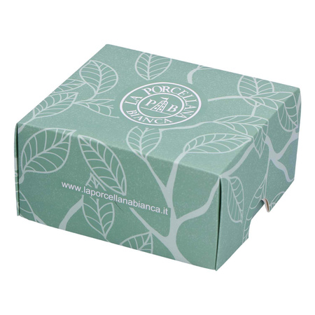 LA PORCELLANA BIANCA UNICO Filiżanka z łyżeczką 75 ml, Wzór W