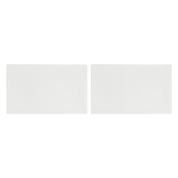 LA PORCELLANA BIANCA ESSENZIALE GOURMET Zestaw 2 tac do serwowania 35 x 23 cm