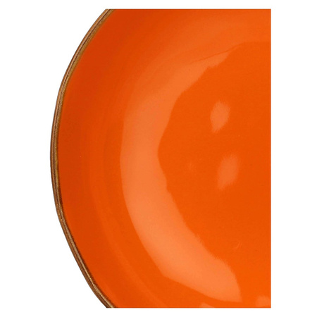 ROSE&TULIPANI CONCERTO ARANCIONE Zestaw 4 talerzy do zupy 21 cm