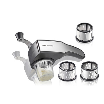 GEFU PECORINO Młynek do sera/czekolady + 3 tarki