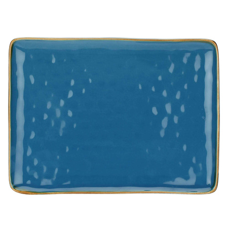 ROSE&TULIPANI CONCERTO BLU AVIO Taca prostokątna 36 x 26.5 cm