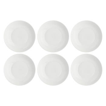 LA PORCELLANA BIANCA ESSENZIALE Zestaw 6 talerzy do zupy 20 cm