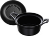 STAUB LA COQUETTE Garnuszek żeliwny okrągły 500 ml, czarny