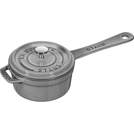 STAUB Mini rondel żeliwny 250 ml, grafitowy