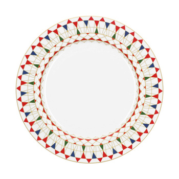 ROSE&TULIPANI XMAS CAROUSEL Talerz obiadowy 25 cm