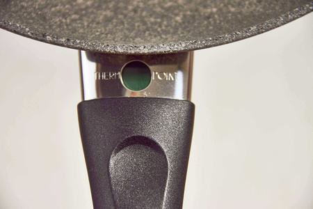 BALLARINI FERRARA Głęboka patelnia granitowa indukcyjna 28 cm