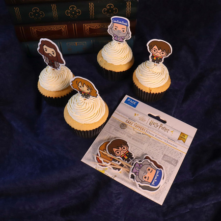 PME Papierowe toppery na babeczki postaci Harry Potter (6 sztuk)