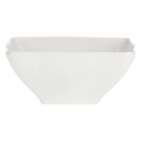 LA PORCELLANA BIANCA FLORENTINA Zestaw 2 misek kwadratowych głębokich 22 cm
