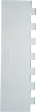 PME Szpatułka do wygładzania kremu paski 25.5 x 8 cm