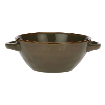 ROSE&TULIPANI CONCERTO GRIGIO TORTORA Zestaw 4 misek do zupy 600 ml