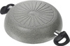 BALLARINI FERRARA Patelnia granitowa indukcyjna głęboka z 2 uchwytami 28 cm