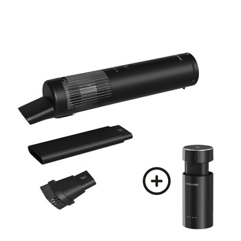 ZWILLING XTEND Zestaw startowy: bezprzewodowy odkurzacz + bateria czarny