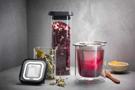 GEFU PANTRY Zestaw 4 szklanych pojemników