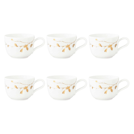 SELTMANN LIBERTY GOLDEN ROSE HIP Zestaw 6 filiżanek do kawy 260 ml