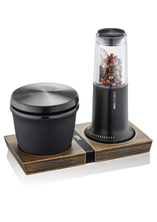 GEFU X-PLOSION® Pojemnik na przyprawy czarny